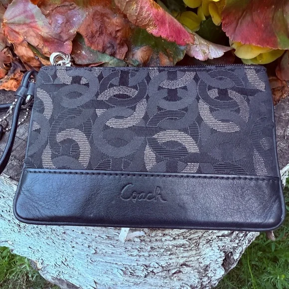 Coach Kristin Chainlink C wristlet - Picture 3 of 12
